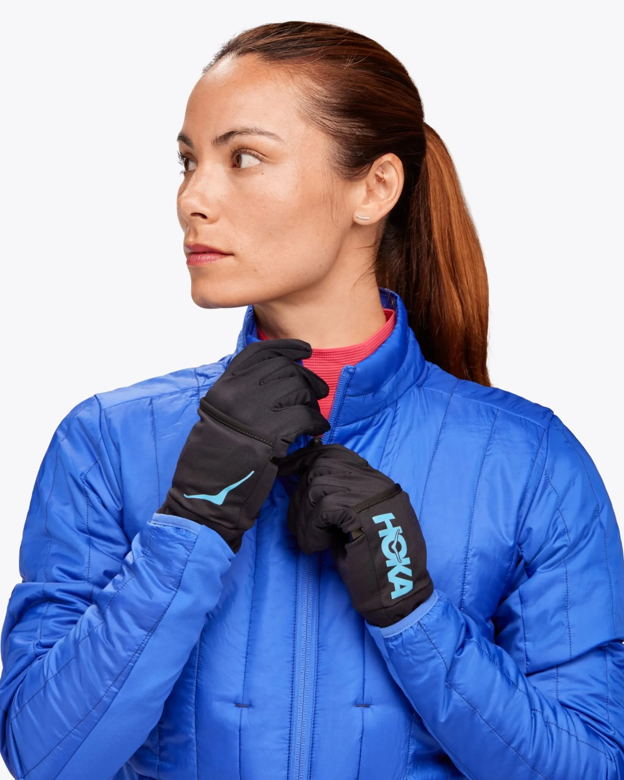 HOKA® Cold Weather Running^Coldsnap Fleece Gloves