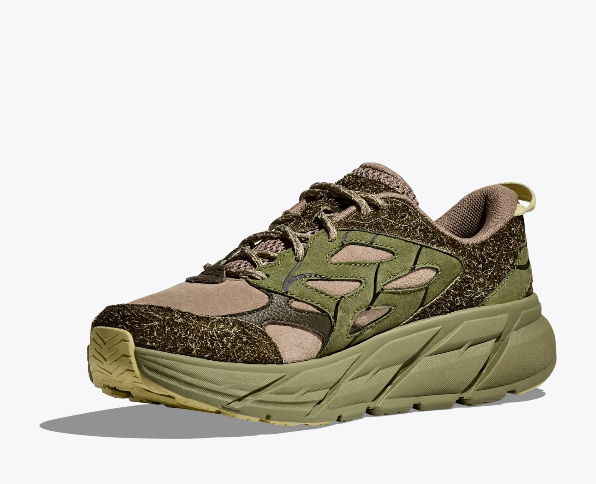 HOKA® Lifestyle^Elite Terrain System Clifton L Suede