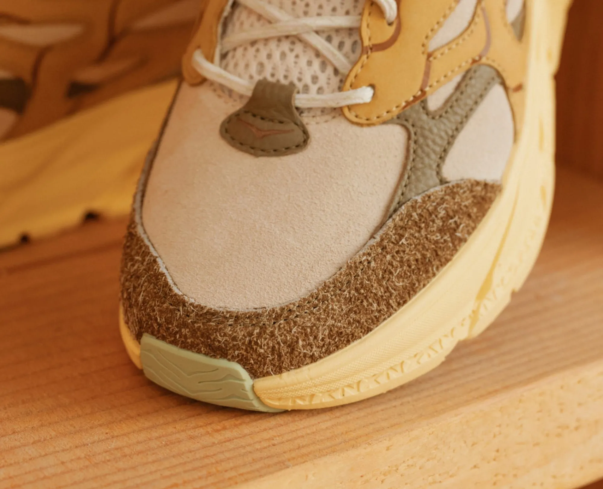 HOKA® Lifestyle^Elite Terrain System Clifton L Suede