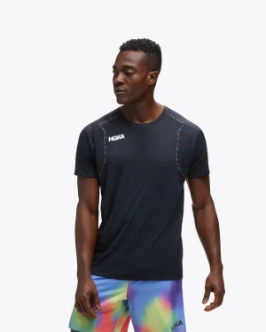 HOKA® Trail Running^Glide Short Sleeve