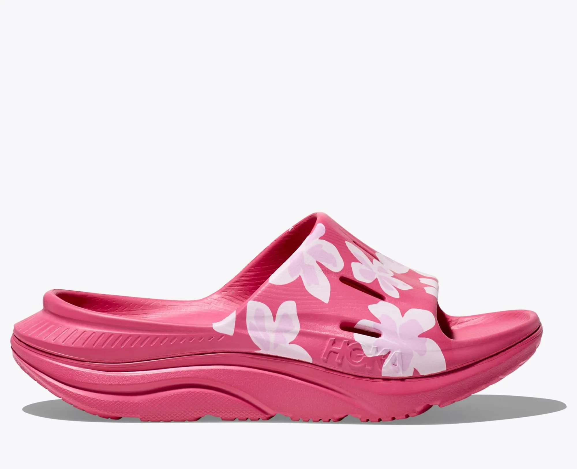 HOKA® Lifestyle^Vibrant Bloom Ora Slide 3