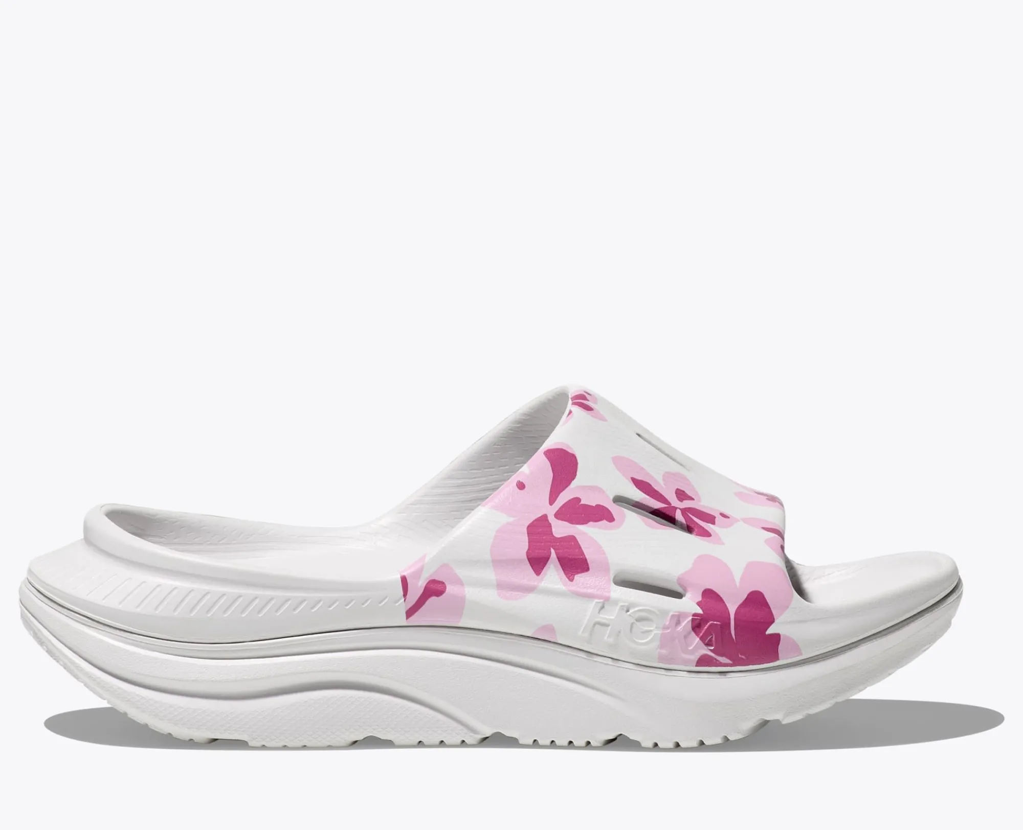 HOKA® Lifestyle^Vibrant Bloom Ora Slide 3