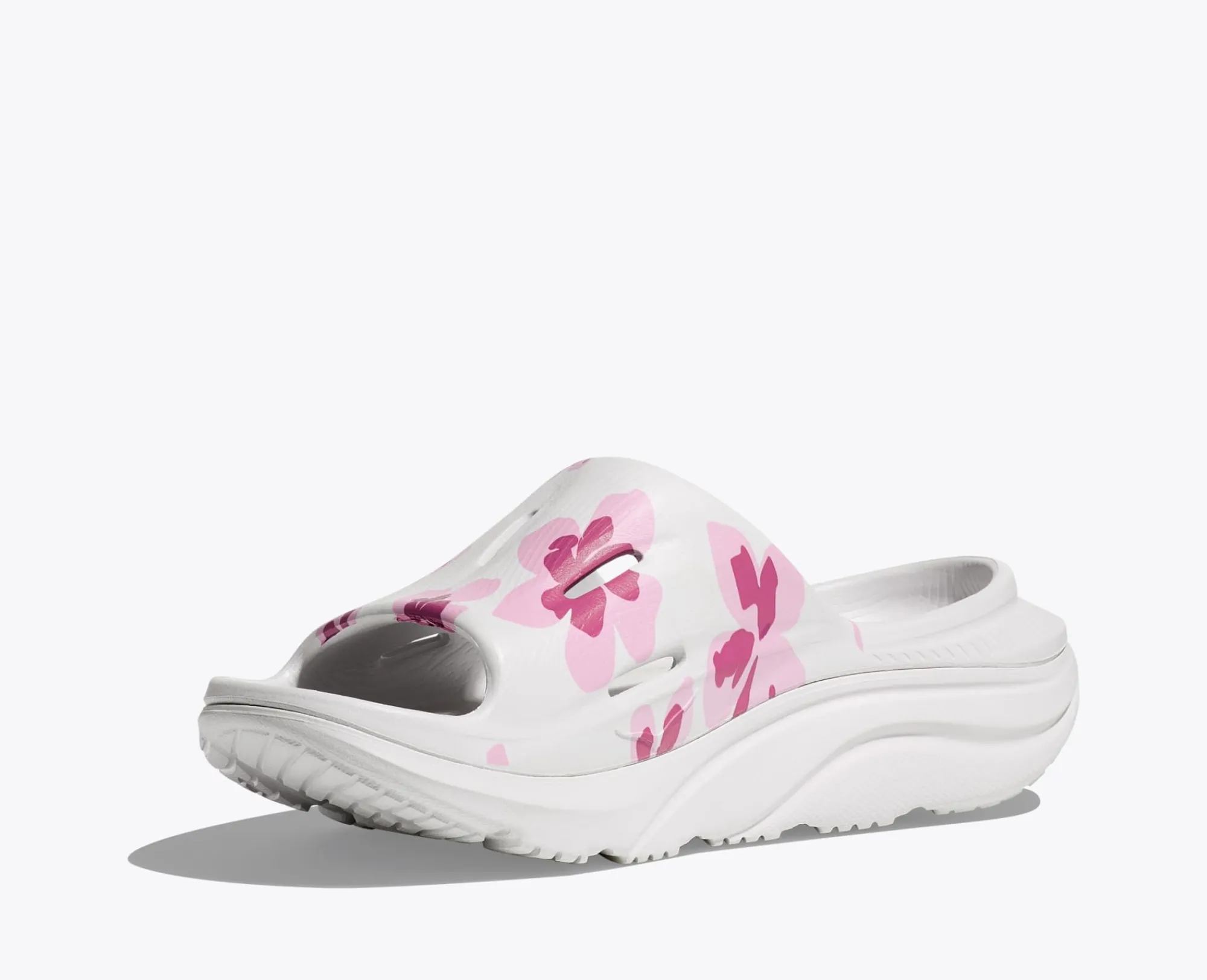 HOKA® Lifestyle^Vibrant Bloom Ora Slide 3