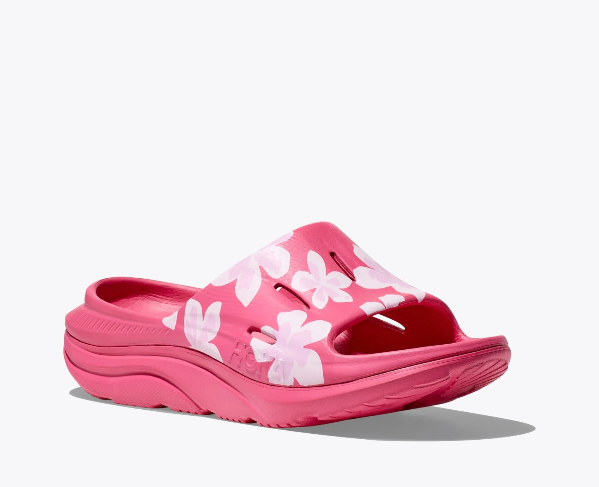 HOKA® Lifestyle^Vibrant Bloom Ora Slide 3