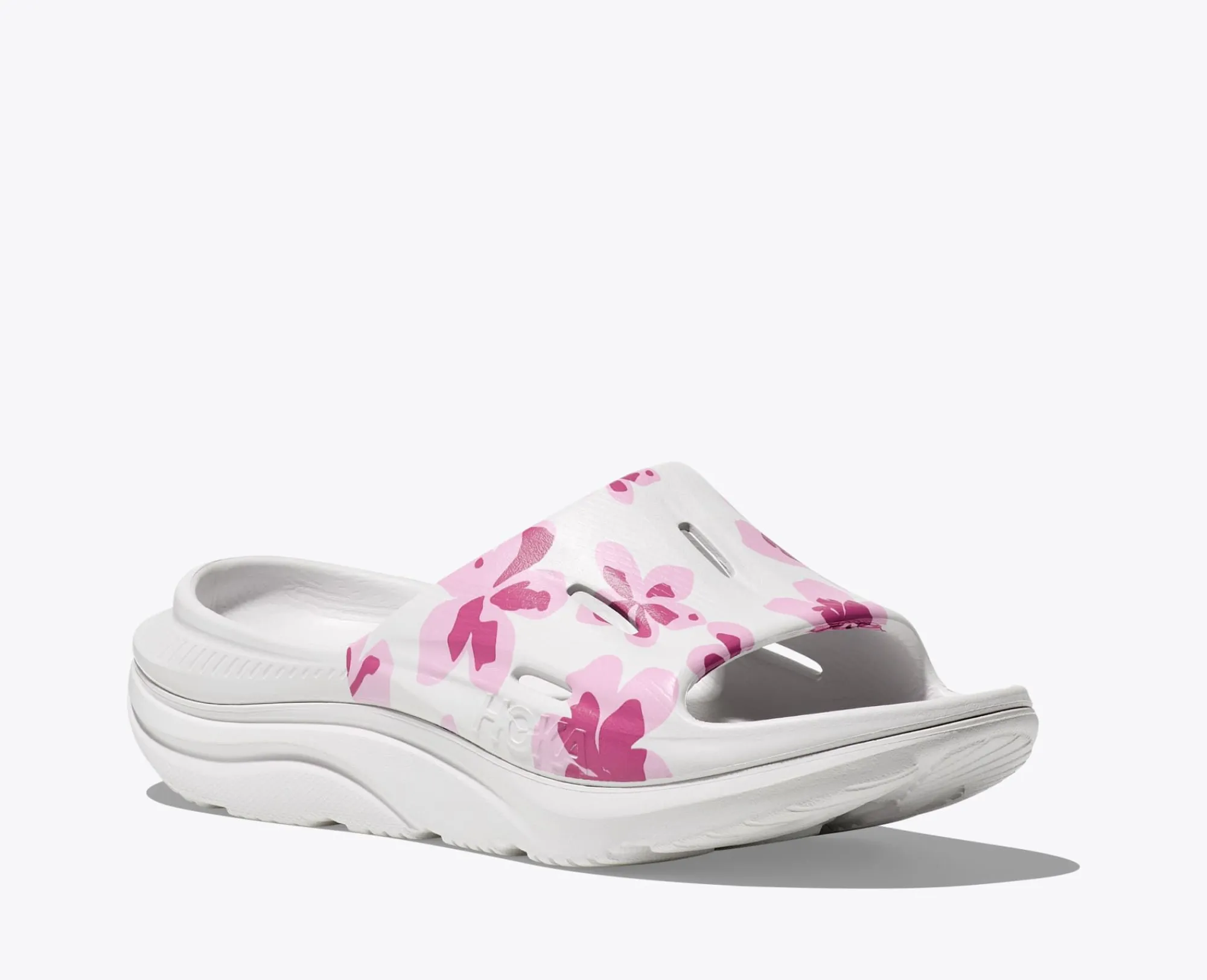 HOKA® Lifestyle^Vibrant Bloom Ora Slide 3